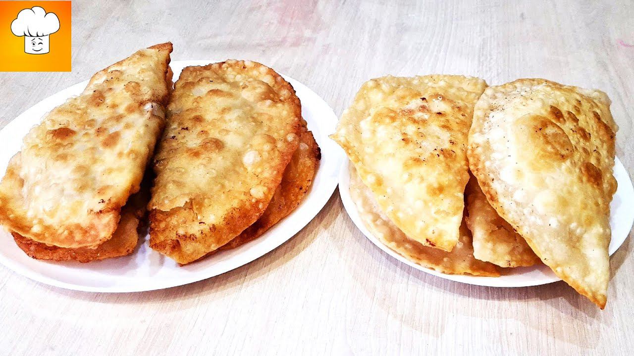 САМЫЙ простой и удачный рецепт теста на чебуреки! Сочные, хрустящие и пузырчатые чебуреки