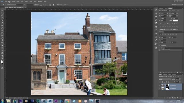 Photomerge, stitch 2 or more photos using Lightroom 5 and Photoshop смотреть онлайн