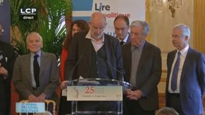 François Bazin sur Buisson à l'occasion de la présentation des finalistes du prix du Livre Politique