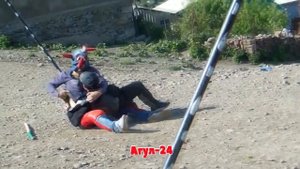 Агул, канатоходцы, Там где пахливаны всегда смех и радость