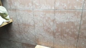 Первый строительный опыт. ( баня с арболита в -26 мороза )