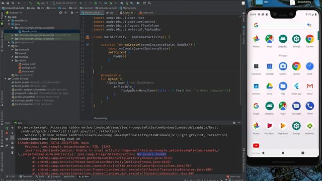 JetPack Compose: Getting Started With First App | Dev Preview