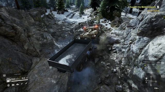 Snowrunner Season 2 Yukon DLC CANADA  Azov 42-20 Antarctic(russia truck) 4k gameplay Dan 96320