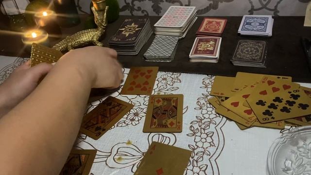 Крещенские ? гадание что расскажут карты для червовой дамы❣️
