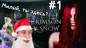 ОДИН ИЗ ЛУЧШИХ ХОРРОРОВ ?! #1 ZzZleepy играет ▶ Crimson Snow