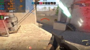 RTX 2060 Super + Ryzen 5 5500 - 1080p High settings - Counter-Strike 2