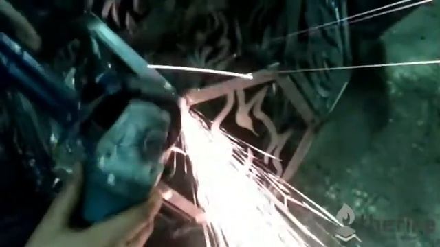 Изготовление и сборка костровой чаши "огонь"