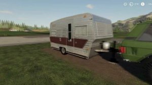 Placeable Camper - Farming Simulator 2019 [FS 19 LS 19 Placeable Building House Mod]