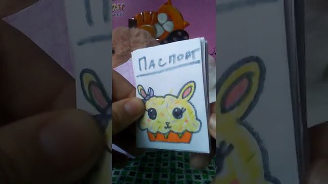 Обзор на ПАСПОРТА моих кроликов-брелков Персика и Белоснежки🐇 смотреть онлайн