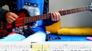 Lithium – Nirvana – Bass cover with tabs (4k)