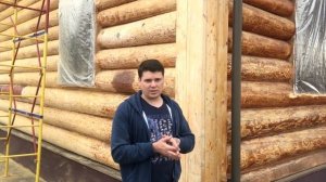 Часть 1. Реставрируем дом из бревна. Снимаем старое покрытие