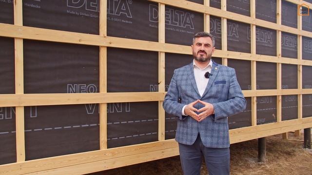 Строительство дома в стиле Барнхаус. Звукоизоляция стен смотреть онлайн