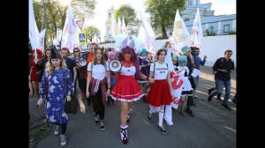 Парад аниме на фестивале японской анимации в Воронеже