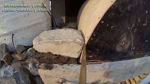 Как сделать из натурального камня АРКУ - сквозную, маленькую.