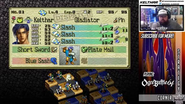 Strategy Corner | Ogre Battle 64: Person of Lordly Caliber | Ep 1 смотреть онлайн