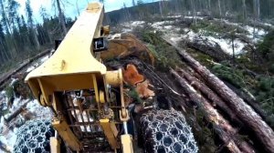Трелевочная машина Скидер Tigercat 630D
