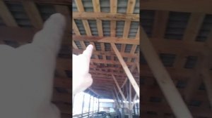 Модульный двухскатный навес для овец своими руками.