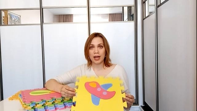 Коврик Пазл || Развитие мелкой моторики #развитиеребенка #пазлыдлядетей