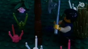 Лего анимация Робинзон Крузо и динозавры на необитаемом острове