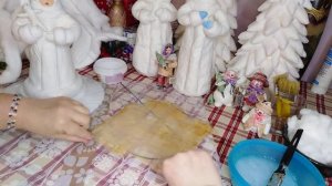 Снегурочка из ваты! Урок шестой!