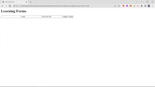20. Adding Fieldset to a Form | HTML Tutorial for Beginners