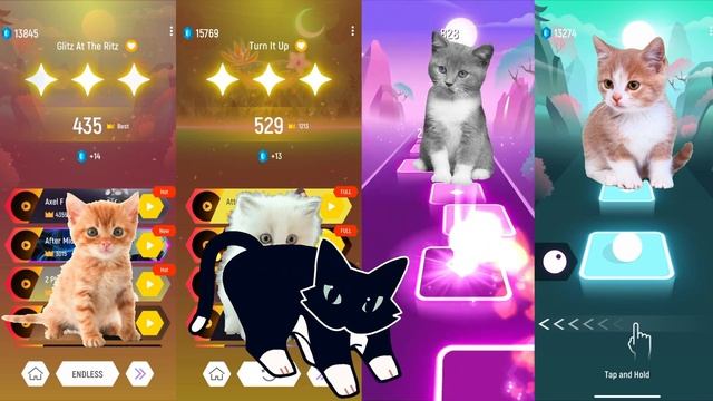 ? CUTE KITTY CATS Tiles hop смотреть онлайн