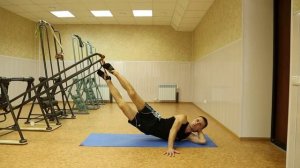 Качели Юлина. Физкультура с грыжей межпозвоночного диска, закачка ног, мышц спины!