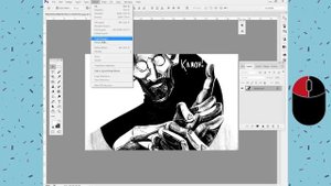 Как в adobe photoshop снизить процентность чёрного цвета