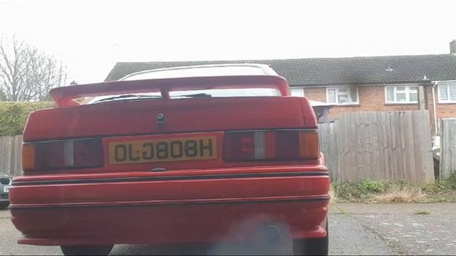 Ford escort XR3I Exhaust sound смотреть онлайн