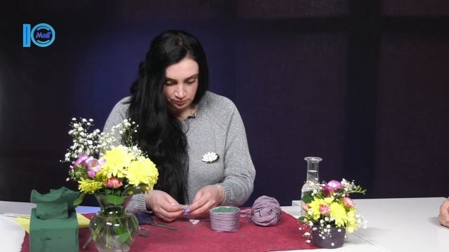 Весняна квіткова композиція у виконанні Наталі Цирцакі. Ваш консультант. 10.03.2021