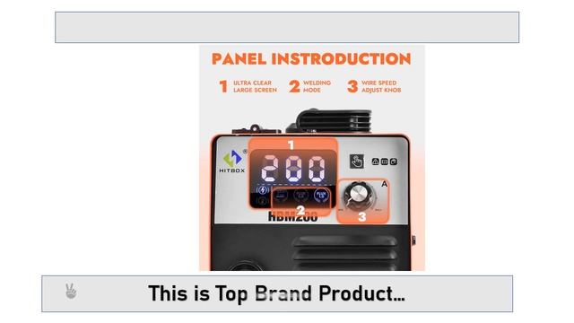 HITBOX 3 in1 HBM200 MIG Semi-automatic Welding Machine