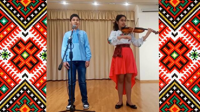 Н.Вітвіцька Вірю в тебе мій народе Читає Зульфікар Деніал. Партія скрипки - Зульфікар Софії