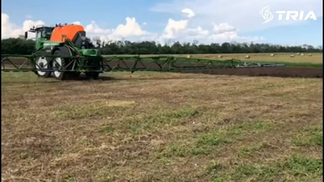 Идеальная стабилизация штанги на самоходном опрыскивателе PANTERA 4504 AMZONE