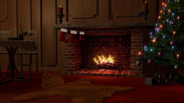 Мягкий Плавный Джаз Рождественская Музыка Камин Инструментальный Рождественский Джаз Атмосфера смотреть онлайн
