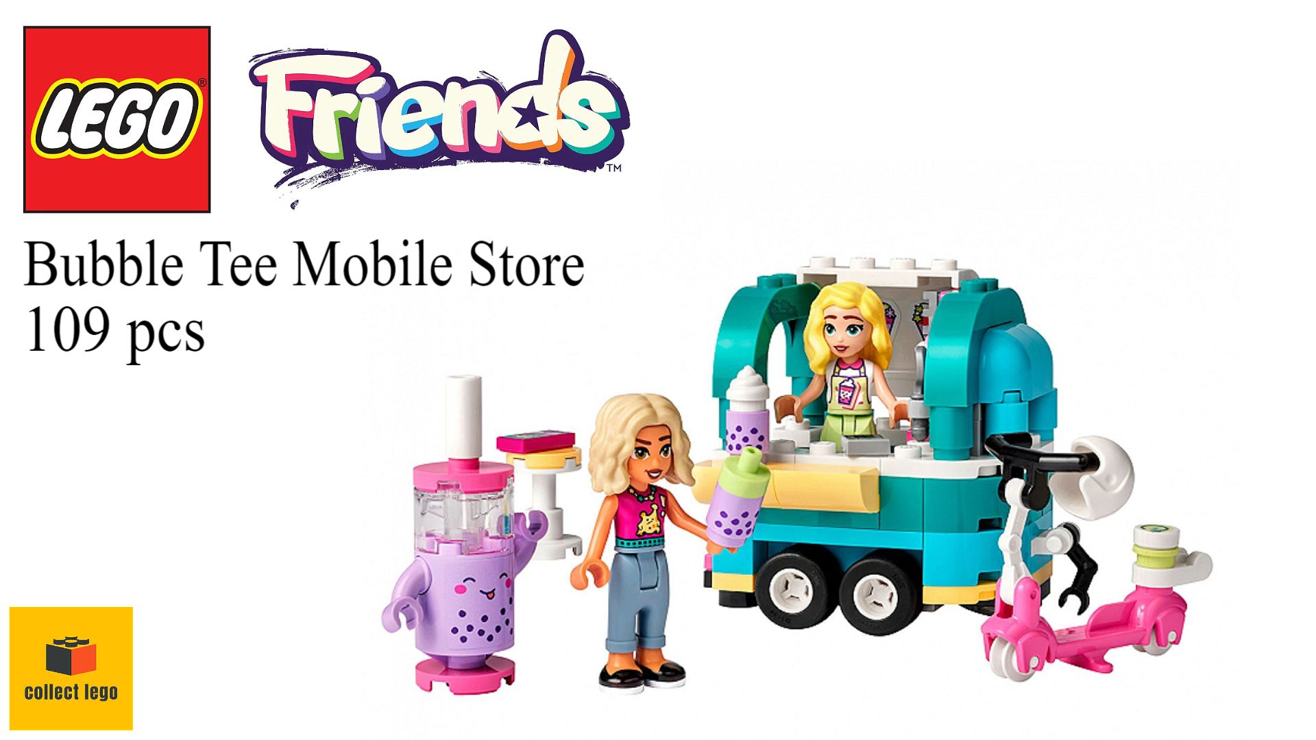 LEGO 41733 Friends Мобильный магазин Бабл Ти