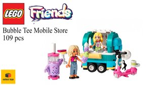 LEGO 41733 Friends Мобильный магазин Бабл Ти