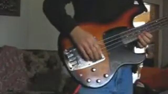 Fretless Ibanez ATK300 Bass Jam Improvisation смотреть онлайн