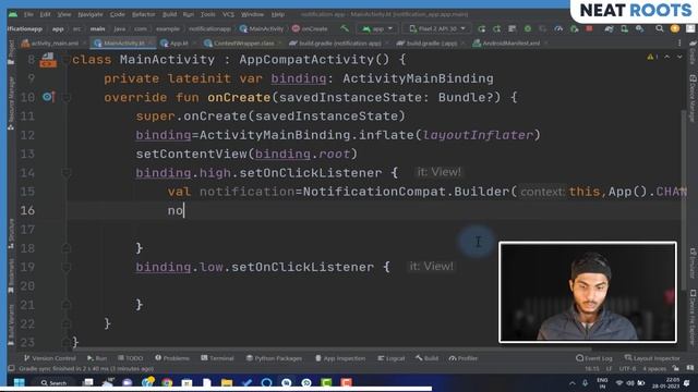 Android Studio Tutorial - How to Set Notification Priority for Improved User Experience смотреть онлайн