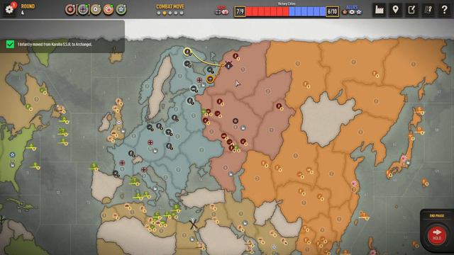 Axis & Allies 1942 Online | Me (Axis) V. YTW (Allies) Placement Game 3. Ep. 6. смотреть онлайн