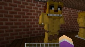 Stage 01 FredBear's Family Diner Minecraft Map Tour