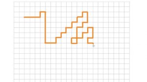 Графический диктант "Дракон"