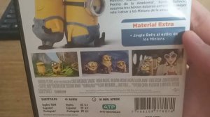 Unboxing DVD Minions 2015