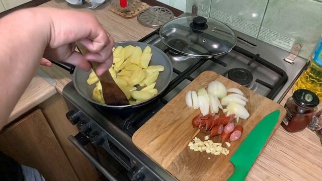 Фантастика! Жареный картофель по охотничьи  ужин для всей семьи