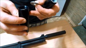 Сравнение саундмодераторов для Hatsan AT44-10. Comparison of sound mufflers for Hatsan AT44-10