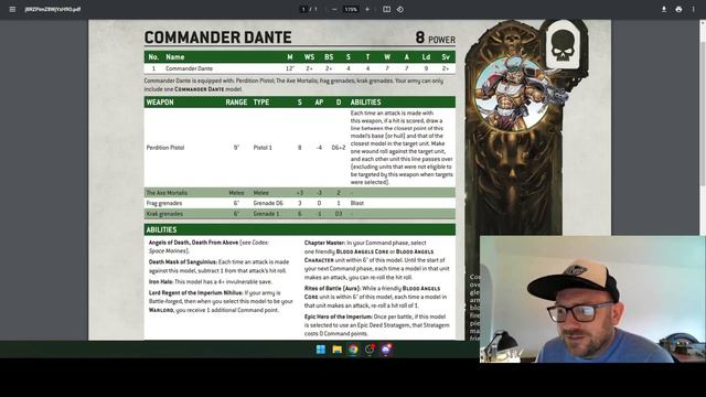 Dante datasheet and more 10th edition rules! No more Look out sir? смотреть онлайн