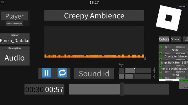 Some Interminable Rooms Entity Sound IDs (A-SECTION)