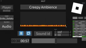 Some Interminable rooms entity sound IDs (A-SECTION)