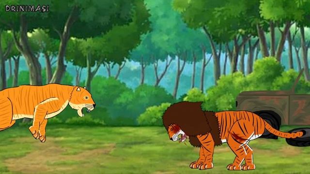 Tigon vs Liger vs Black Jaguar - DC2 Animation смотреть онлайн
