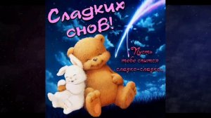 Сладких снов! Спокойной ночи!