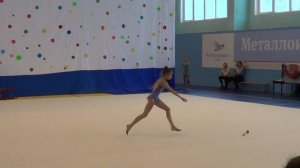 Художественная гимнастика. Мое неудачное выступление с булавами.